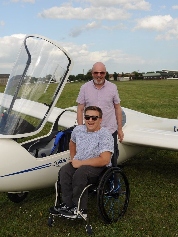 baptême de l'air handicapé offre solidaire avion