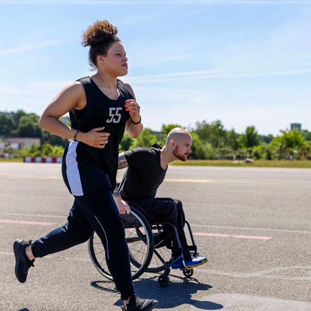 défis sportifs solidaire handicapé