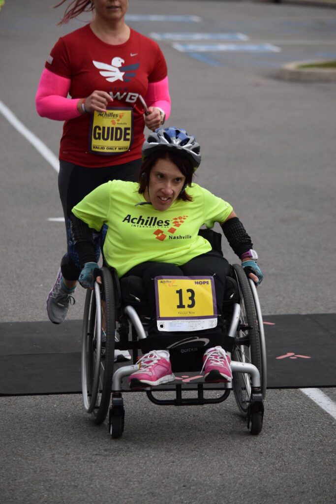 Défi sportif handicapé